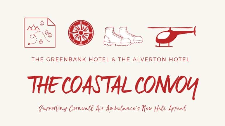 cornwall air ambulance - coastal convoy - greenbank hotel