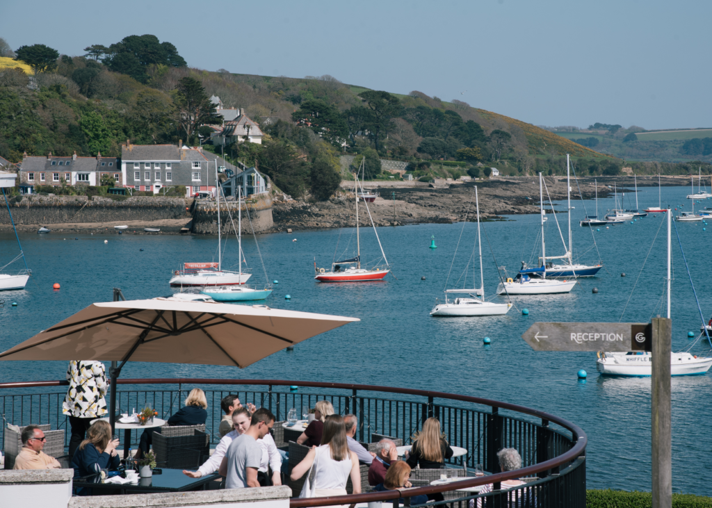 Terrace bar in Falmouth