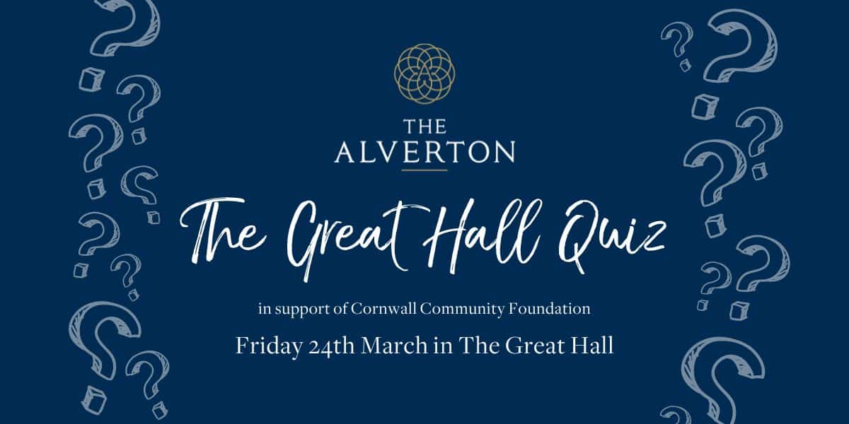 The Alverton Hotel Great Hall Quiz