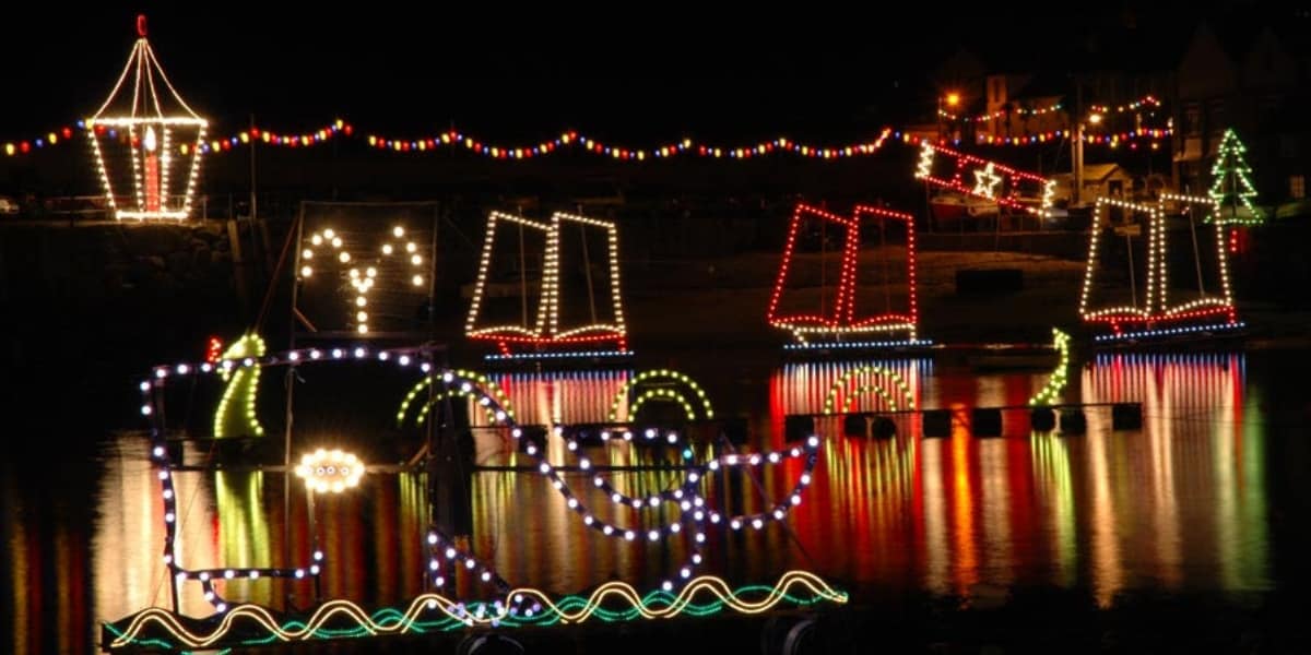 mousehole-christmas-lights-what's on Cornwall 2019