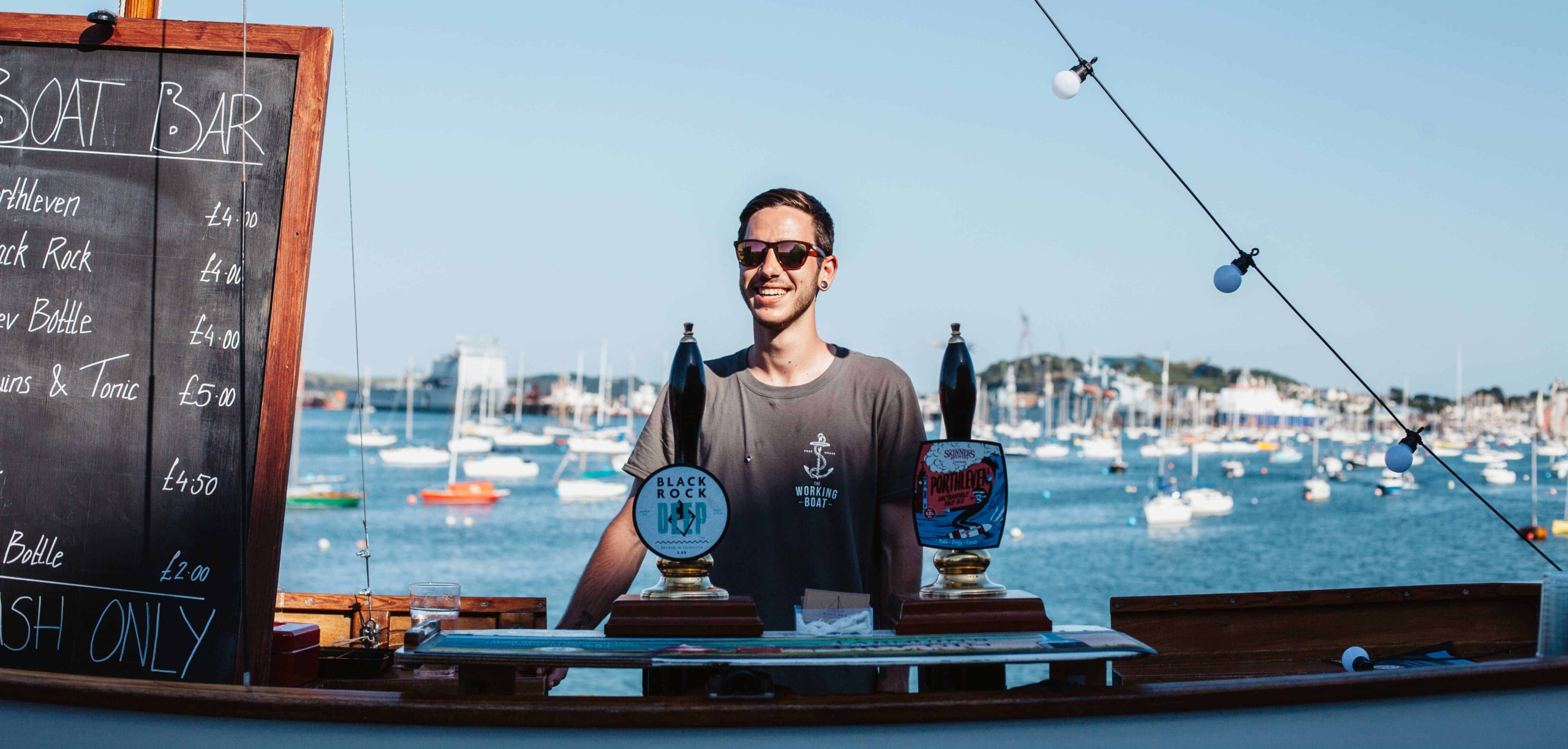 The Working Boat Pub Beer Festival Beer Festival Falmouth Cornwall