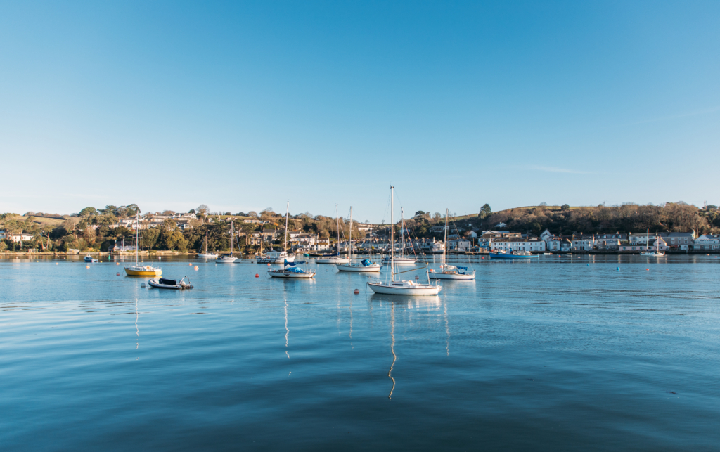 Walking with The Greenbank Flushing to Mylor Falmouth